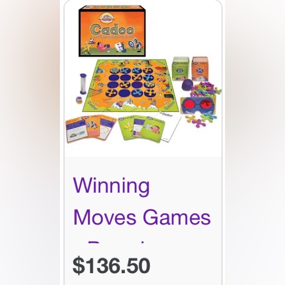 Vintage Original!!! 2001 Sealed Cranium Cadoo Board Game Game of the Year - Picture 7 of 11